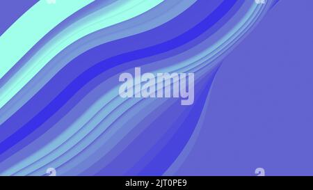 Blauer, abstrakter Hintergrund mit Farbverlauf und Kopierbereich Stockfoto