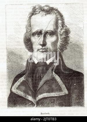 Jean Nicolas Houchard général de Division Stockfoto