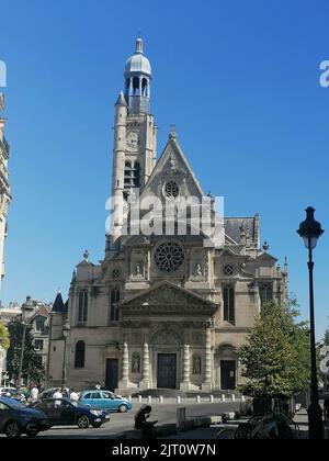 Kathedrale in Paris Stockfoto