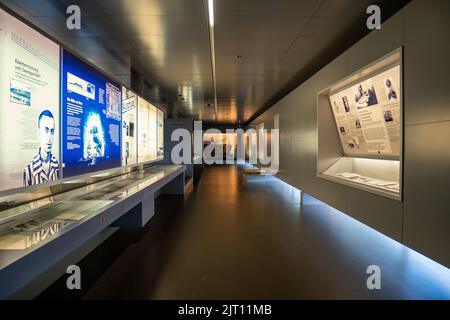 Gedenkstätte und Konzentrationslager Mittelbau-Dora in Nordhausen Stockfoto