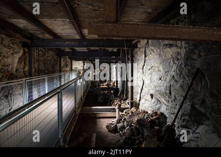 Gedenkstätte und Konzentrationslager Mittelbau-Dora in Nordhausen Stockfoto