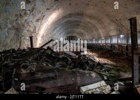 Gedenkstätte und Konzentrationslager Mittelbau-Dora in Nordhausen Stockfoto