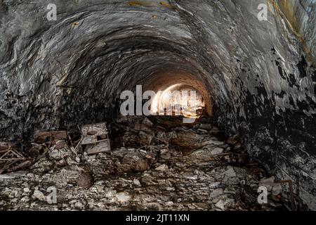 Gedenkstätte und Konzentrationslager Mittelbau-Dora in Nordhausen Stockfoto