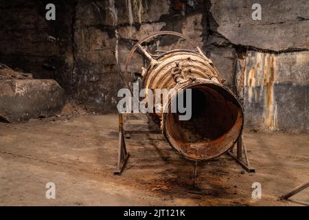 Gedenkstätte und Konzentrationslager Mittelbau-Dora in Nordhausen Stockfoto