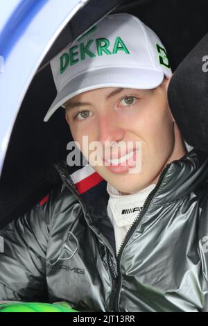 NÜRBURGRING, Deutschland. , . DTM, Deutsche Tourenwagen Masters, Portrait von David SCHUMACHER, Mercedes-AMG Team WINWARD Quelle: SPP Sport Pressefoto. /Alamy Live News Stockfoto