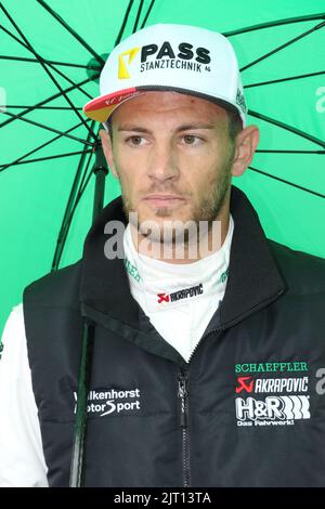 NÜRBURGRING, Deutschland. , . DTM, German Touringcars Masters, Portrait von Marco WITTMANN, Walkenhorst Motorsport beim DTM-Lauf auf der Nuerburgrung in der Saison 2022 - Foto und Copyright © Arthur THILL/ATP images (THILL Arthur/ATP/SPP) Credit: SPP Sport Press Foto. /Alamy Live News Stockfoto