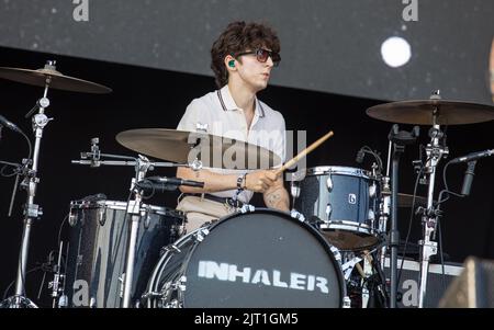 Inhalator beim Victorious Festival 2022. Southsea Common. 27. August 2022. Kredit: Alamy Live Nachrichten/Charlie Raven Gutschrift: Charlie Raven/Alamy Live Nachrichten Stockfoto