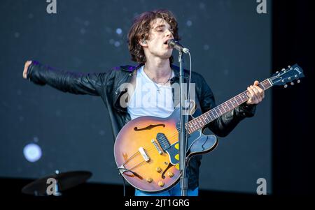 Inhalator beim Victorious Festival 2022. Southsea Common. 27. August 2022. Kredit: Alamy Live Nachrichten/Charlie Raven Gutschrift: Charlie Raven/Alamy Live Nachrichten Stockfoto