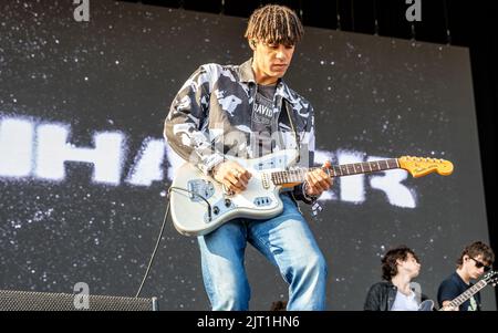 Inhalator beim Victorious Festival 2022. Southsea Common. 27. August 2022. Kredit: Alamy Live Nachrichten/Charlie Raven Gutschrift: Charlie Raven/Alamy Live Nachrichten Stockfoto