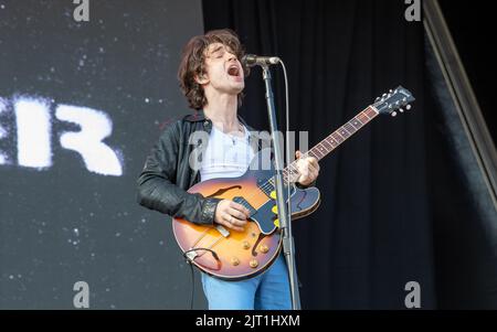 Inhalator beim Victorious Festival 2022. Southsea Common. 27. August 2022. Kredit: Alamy Live Nachrichten/Charlie Raven Gutschrift: Charlie Raven/Alamy Live Nachrichten Stockfoto