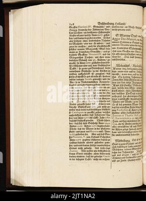 Topographia Circuli Burgundici (Merian) 285. Stockfoto