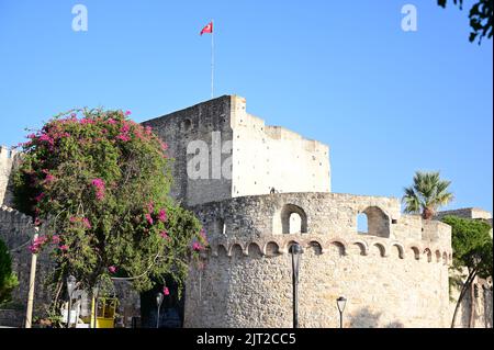 Schloss von Cesme in der Nähe des Hafens in Izmır, Türkei Stockfoto