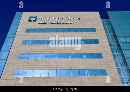 Cleveland Clinic Taussig Cancer Center auf dem Hauptcampus Stockfoto