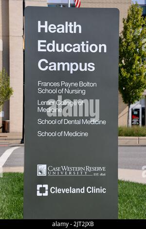 Cleveland Clinic Health Education Campus auf dem Hauptcampus Stockfoto