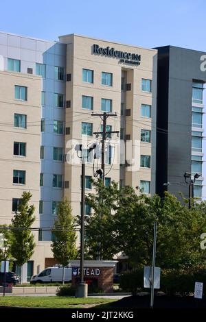 Residence Inn by Marriott auf dem Hauptcampus der Cleveland Clinic Stockfoto