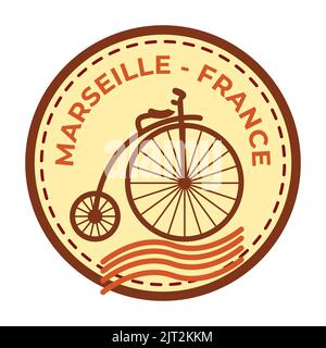 Ein Fahrrad Symbol Logo Design Element Stock Vektor Stock Vektor