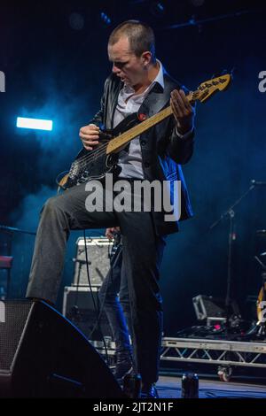 The Blinders spielt am Freitag, dem 26.. August 2022, auf dem Leeds Festival auf der Festival Republic Stage, die von IHG-Hotels und -Resorts präsentiert wird.Quelle: Tracy Daniel/Alamy Live News Stockfoto