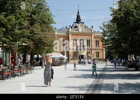 Bischofspalast in Novi Sad, Serbien Stockfoto