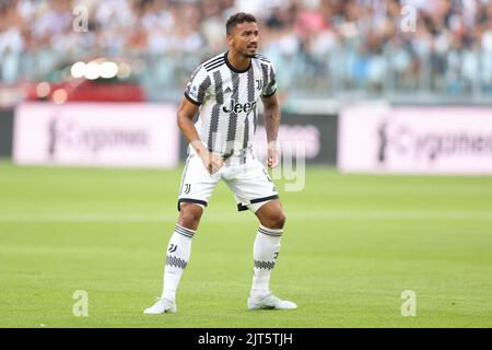 Turin, Italien, 27.. August 2022. Danilo von Juventus beim Spiel der Serie A im Allianz Stadium, Turin. Bildnachweis sollte lauten: Jonathan Moscrop / Sportimage Stockfoto