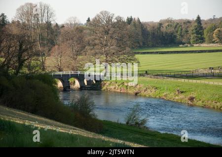 Gardens, Mount Juliet Estate (Hotel und Golfplatz), Thomastown, Co. Kilkenny, Irland Stockfoto