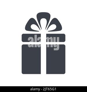 Geschenkschachtel-Symbol für das Band Stock Vektor