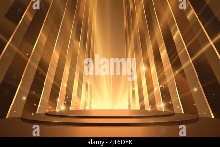 Vektor Party Ballons Illustration. Konfetti und Bänder Fahne Bänder, die Konfetti Hintergrund Vorlage Stock Vektor