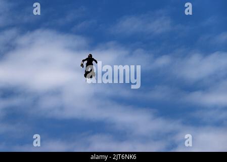 Spa, Belgien. 28. August 2022. Atmosphäre im Kreislauf. Großer Preis von Belgien, Sonntag, 28.. August 2022. Spa-Francorchamps, Belgien. Quelle: James Moy/Alamy Live News Stockfoto