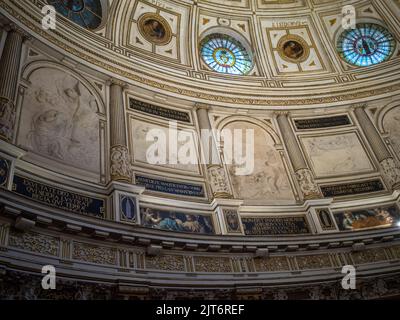 Steinplatten aus dem Kapitelsaal der Kathedrale von Sevilla Stockfoto