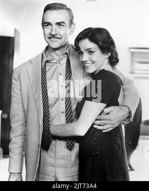 Sean Connery, Brooke Adams, am Set des Films, 'Cuba', United Artists, 1979 Stockfoto