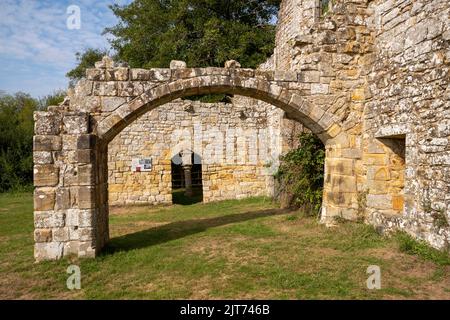 Bayham Old Abbey Stockfoto