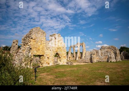 Bayham Old Abbey Stockfoto