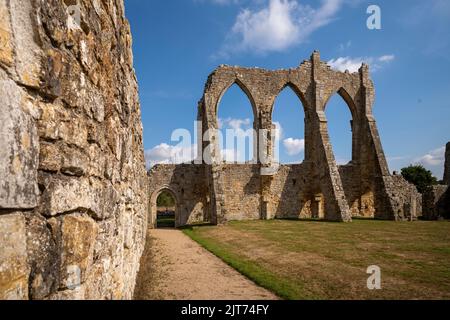 Bayham Old Abbey Stockfoto