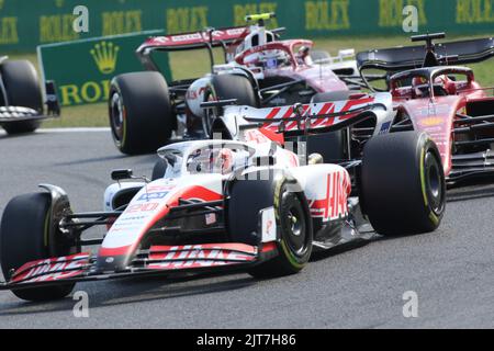 Spa, Belgien. 28. August 2022. SPA-FRANCORCHAMPS, Belgien. , . #20, Kevin MAGNUSSEN, DEN, Haas F1 Team, VF-22, F065 Motor, Credit: SPP Sport Press Photo. /Alamy Live-Nachrichten Kredit: SPP Sport Press Foto. /Alamy Live News Stockfoto