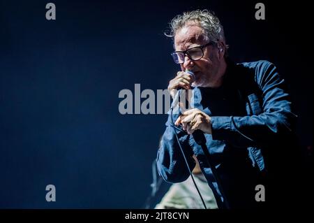 Edinburgh, Großbritannien. 28. August 2022. 28.. August 2022 - The National schließen den letzten Tag Connect Festival in Edinburgh, Schottland Credit: Thomas Jackson/Alamy Live News Stockfoto