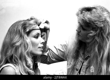 Tane Cain Backstage bei Solid Gold, 1982 Credit: Ron Wolfson / MediaPunch Stockfoto