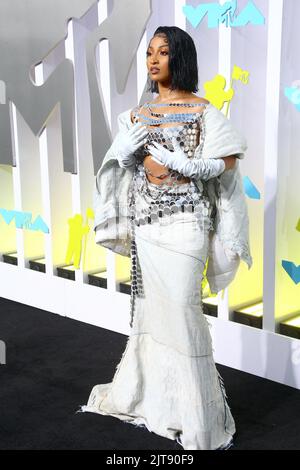 New Jersey, USA. 28. August 2022. Shenseea nimmt am 28. August 2022 an den MTV Video Music Awards im Prudential Center in New Jersey Teil. Foto von Charles Guerin/ABACAPRESS.COM Quelle: Abaca Press/Alamy Live News Stockfoto