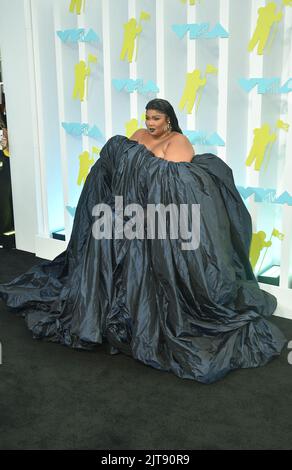 Newark, New Jersey, USA. 28. August 2022. Lizzo bei den 2022 MTV-VMAs im Prudential Center am 28. August 2022 in Newark, New Jersey. Quelle: John Palmer/Media Punch/Alamy Live News Stockfoto