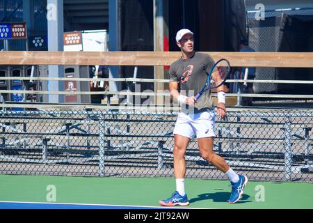 Borna Coric bei der National Bank Open 2022 in Montreal, Quebec. Stockfoto