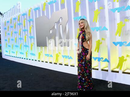 New Jersey, USA. 28. Aug, 2022. Nimmt an den MTV Video Music Awards im Prudential Center in Newark, NJ, USA, am 28. August 2022 Teil. Foto von Charles Guerin/ABACAPRESS.COM Quelle: Abaca Press/Alamy Live News Stockfoto