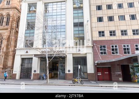 Church of Scientology in Castlereagh Street, Sydney City Centre, NSW, Australien Stockfoto