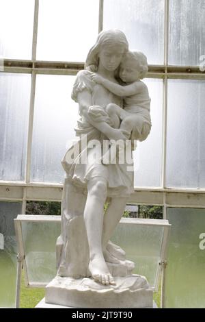 Statue Des Botanischen Gartens Von Glasgow Stockfoto