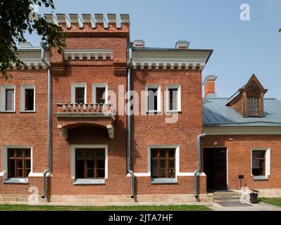 Ramon, Region Woronesch, Russland. 19. August 2021. Palace. Der Schlosskomplex der Oldenburgsky. Dies ist der einzige Wohnsitz von königlichen Personen Stockfoto