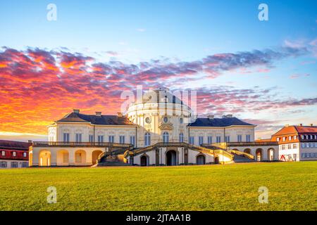 Stuttgart, Schloss Solitude, Baden-Württemberg, Stockfoto