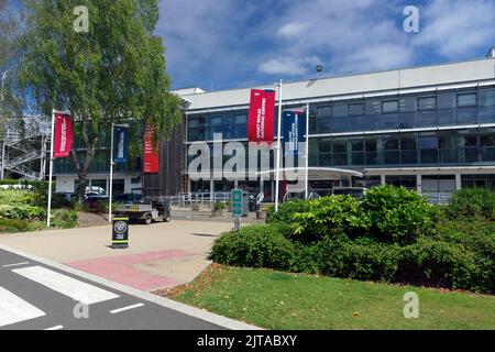 Sport Wales National Centre formell das National Sports Centre für Wales, Cardiff, Wales, Sophia Gärten. Stockfoto