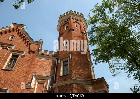 Ramon, Region Woronesch, Russland. 19. August 2021. Palace. Der Schlosskomplex der Oldenburgsky. Dies ist der einzige Wohnsitz von königlichen Personen Stockfoto