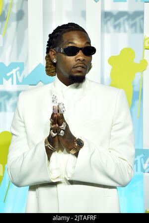 Newark, New Jersey, USA. 28. August 2022. Offset bei den 2022 MTV-VMAs im Prudential Center am 28. August 2022 in Newark, New Jersey. Quelle: John Palmer/Media Punch/Alamy Live News Stockfoto