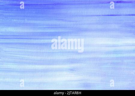Hellblau Aquarell handgemalte Kunst Hintergrund für Design Abstrakte Aquarell Textur Hintergrund. Handbemalte Illustration. Aquarellwäsche. Stockfoto