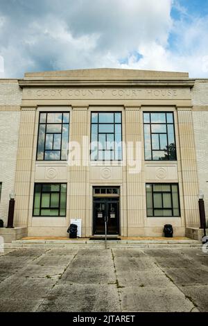 Cook County Courthouse, North Hutchinson Avenue, Adel, Georgia Stockfoto