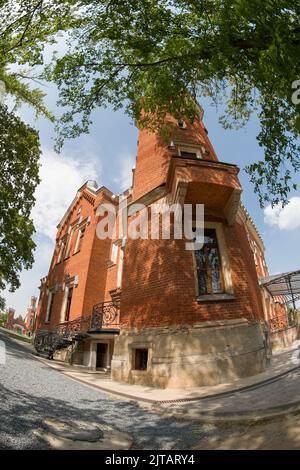 Ramon, Region Woronesch, Russland. 19. August 2021. Palace. Der Schlosskomplex der Oldenburgsky. Dies ist der einzige Wohnsitz von königlichen Personen Stockfoto