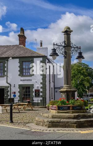 Die Royal Oak auf der High Street in Garstang, Lancashire Stockfoto